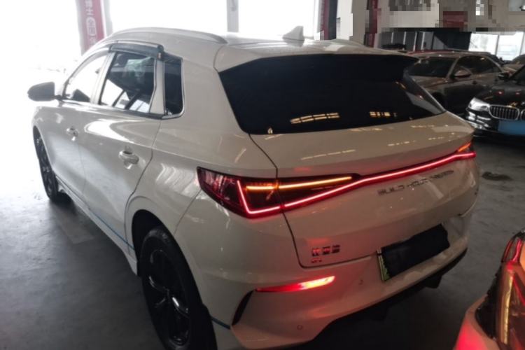 Used BYD e2 2021 Luxury Model Rear Left 45 Deg