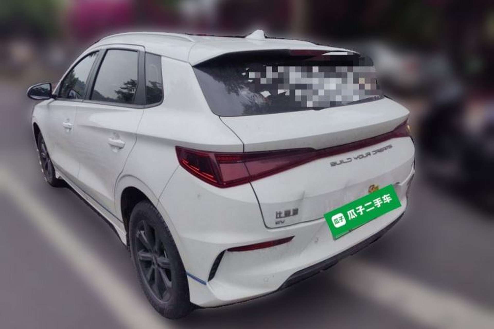 Used BYD e2 2021 Luxury Model Rear Left 45 Deg