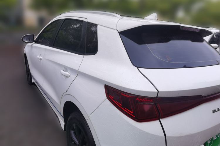 Used BYD e2 2021 Luxury Model Rear Left 45 Deg