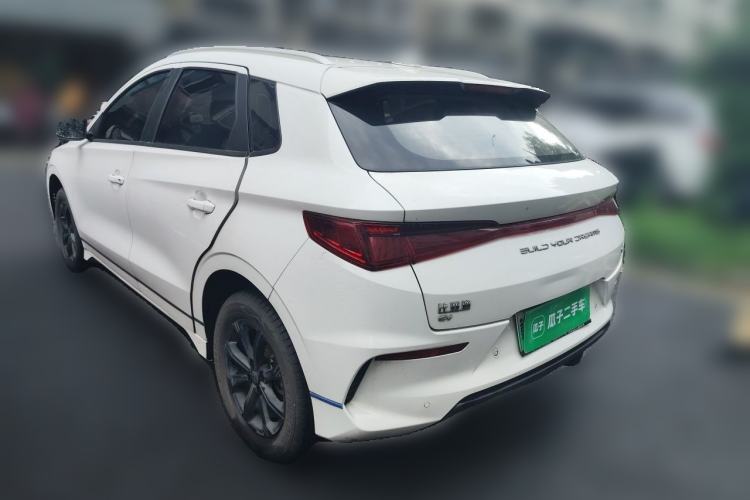 Used BYD e2 2021 Luxury Model Rear Left 45 Deg