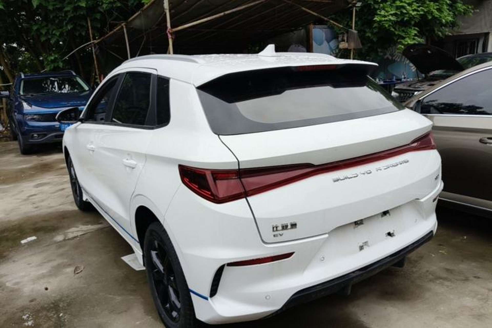 Used BYD e2 2021 Luxury Model Rear Left 45 Deg