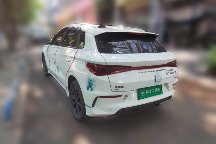 Used BYD e2 2021 Luxury Model Rear Left 45 Deg