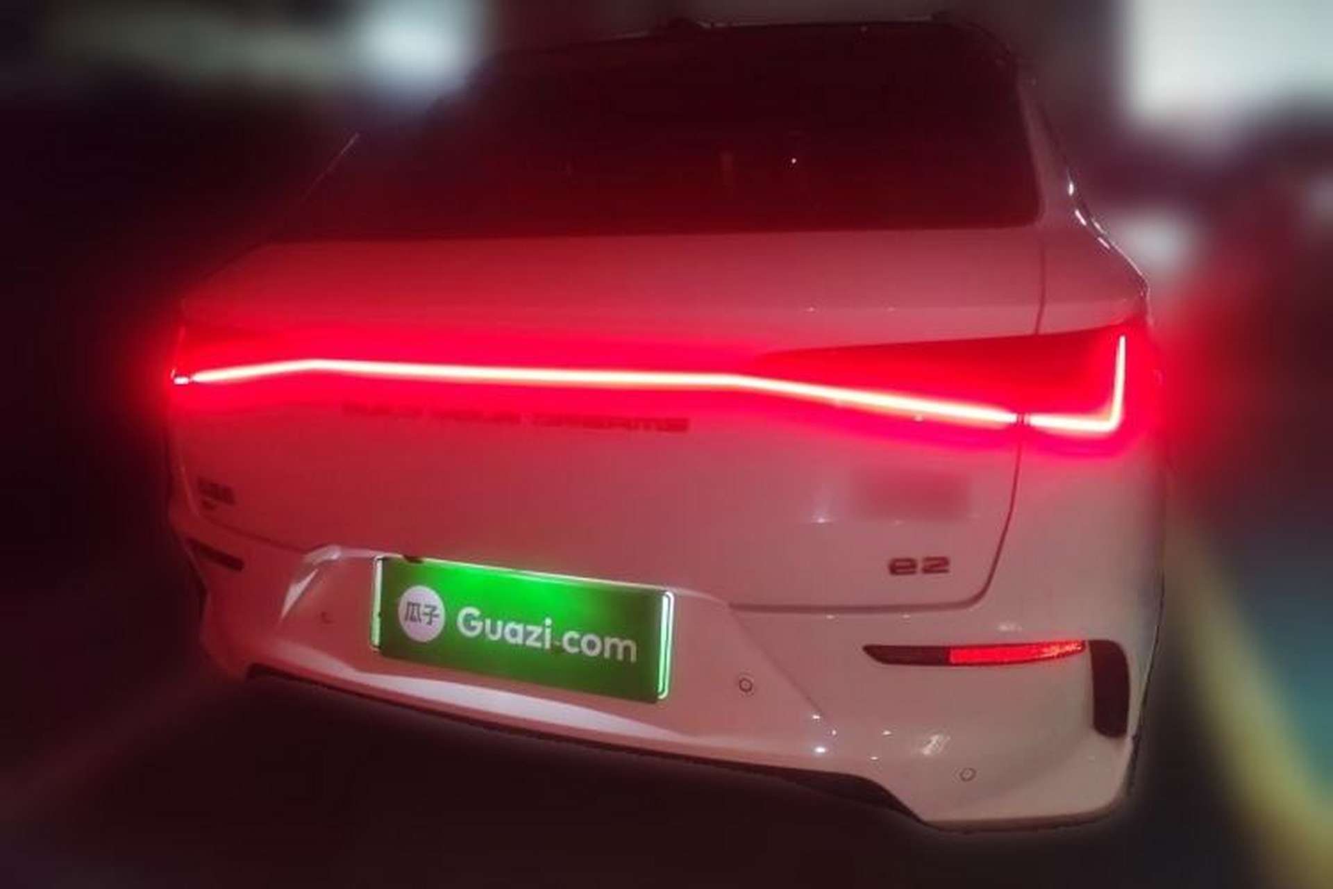 Used BYD e2 2021 Luxury Model Rear