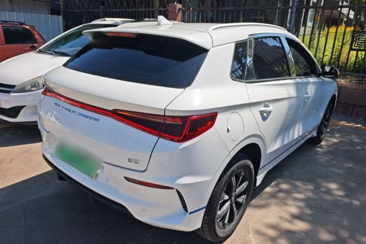 Used BYD e2 2021 Luxury Model Rear Right 45 Deg
