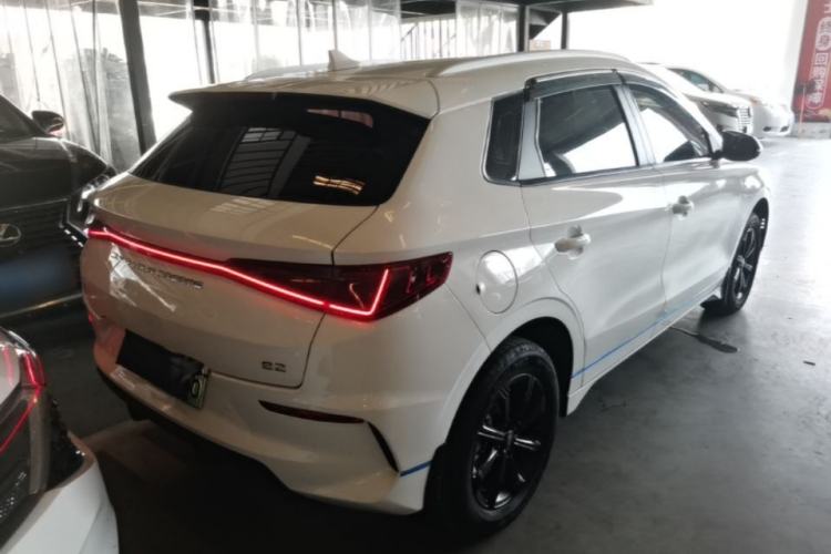 Used BYD e2 2021 Luxury Model Rear Right 45 Deg