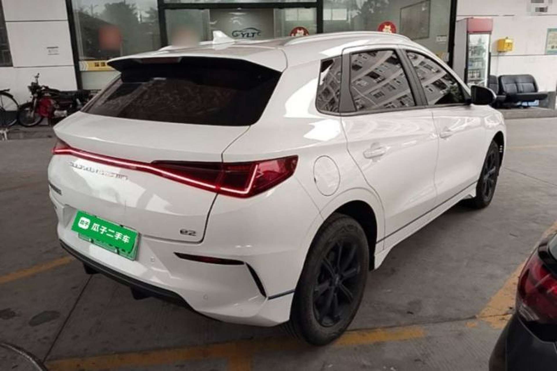 Used BYD e2 2021 Luxury Model Rear Right 45 Deg
