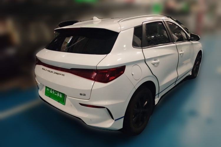 Used BYD e2 2021 Luxury Model Rear Right 45 Deg