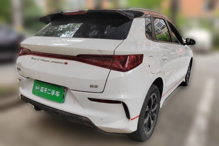 Used BYD e2 2021 Deluxe Model Rear Right 45 Deg