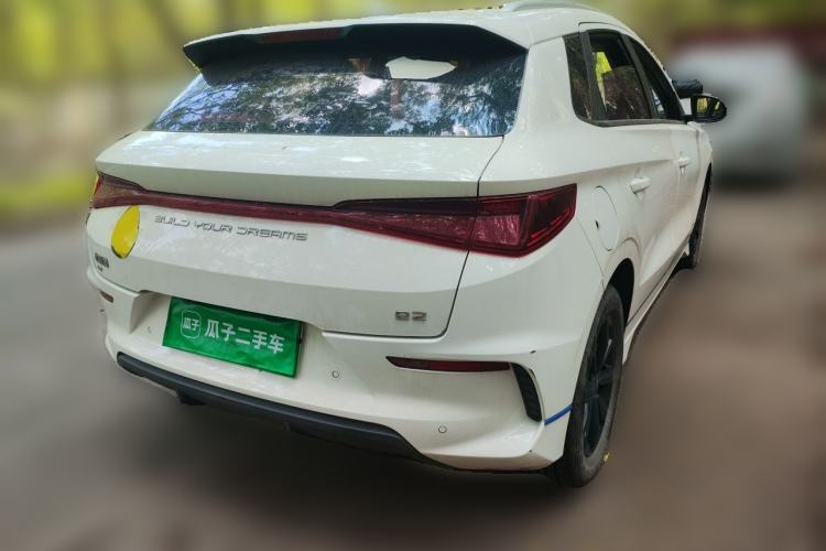 Used BYD e2 2021 Luxury Model Rear Right 45 Deg