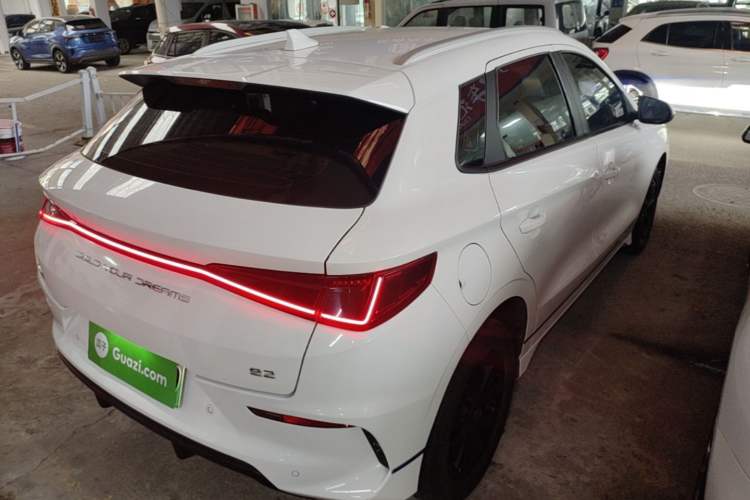 Used BYD e2 2021 Luxury Model Rear Right 45 Deg