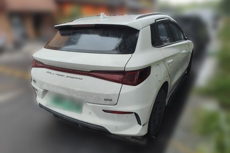 Used BYD e2 2021 Luxury Model Rear Right 45 Deg