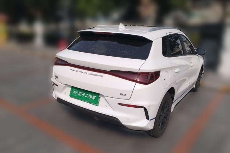 Used BYD e2 2021 Luxury Model Rear Right 45 Deg