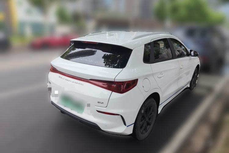 Used BYD e2 2021 Luxury Model Rear Right 45 Deg