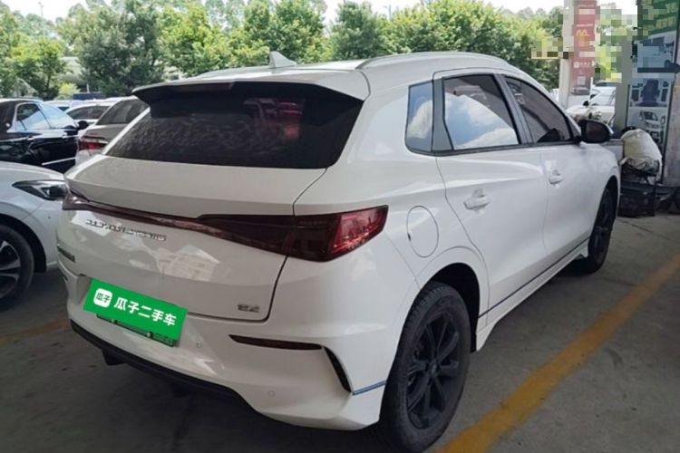 Used BYD e2 2021 Luxury Model Rear Right 45 Deg