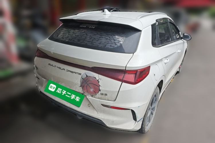 Used BYD e2 2021 Luxury Model Rear Right 45 Deg