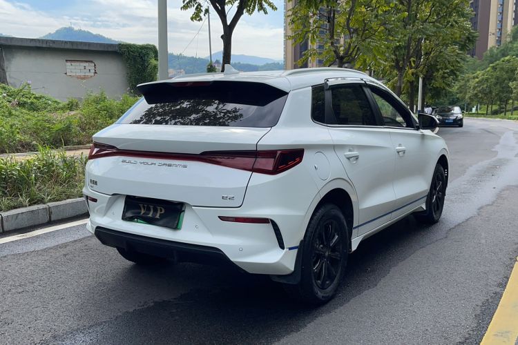 Used BYD e2 2021 Luxury Model Rear Right 45 Deg