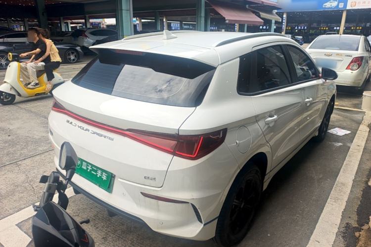 Used BYD e2 2021 Luxury Model Rear Right 45 Deg