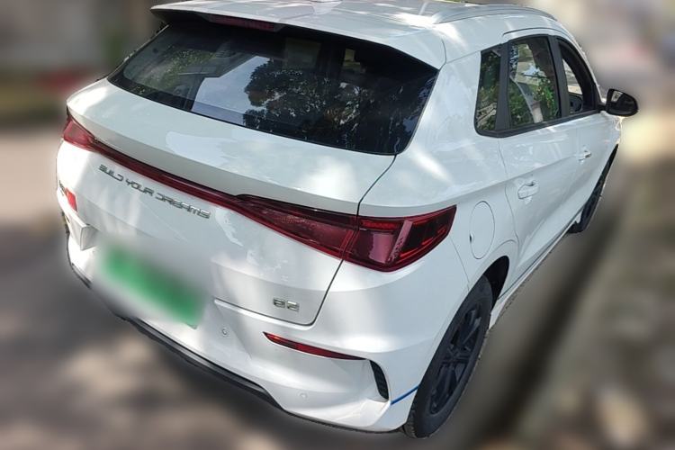 Used BYD e2 2021 Luxury Model Rear Right 45 Deg