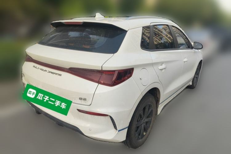 Used BYD e2 2021 Luxury Model Rear Right 45 Deg