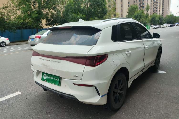 Used BYD e2 2021 Luxury Model Rear Right 45 Deg