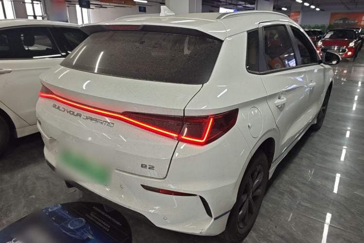 Used BYD e2 2021 Luxury Model Rear Right 45 Deg