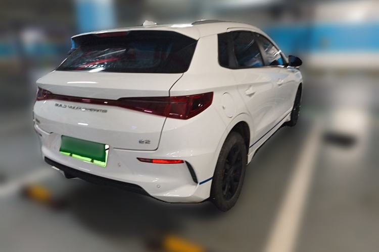 Used BYD e2 2021 Luxury Model Rear Right 45 Deg