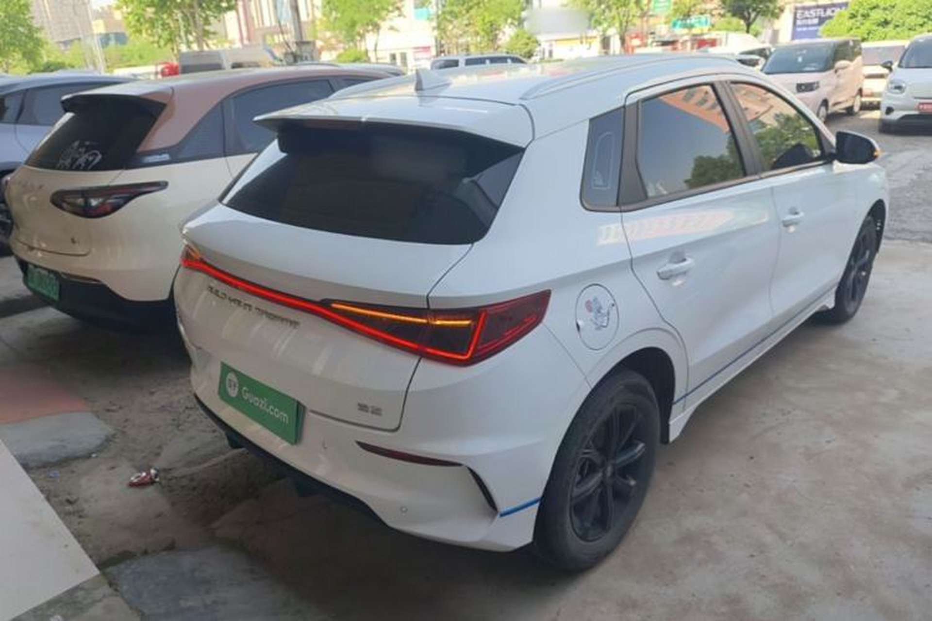 Used BYD e2 2021 Luxury Model Rear Right 45 Deg