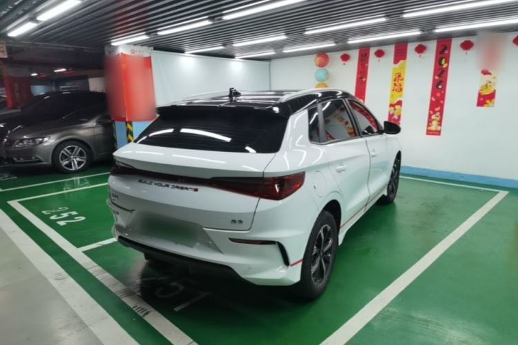 Used BYD e2 2021 Deluxe Model Rear Right 45 Deg