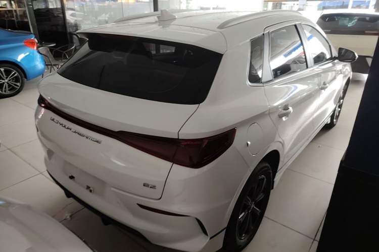 Used BYD e2 2021 Standard Model Rear Right 45 Deg