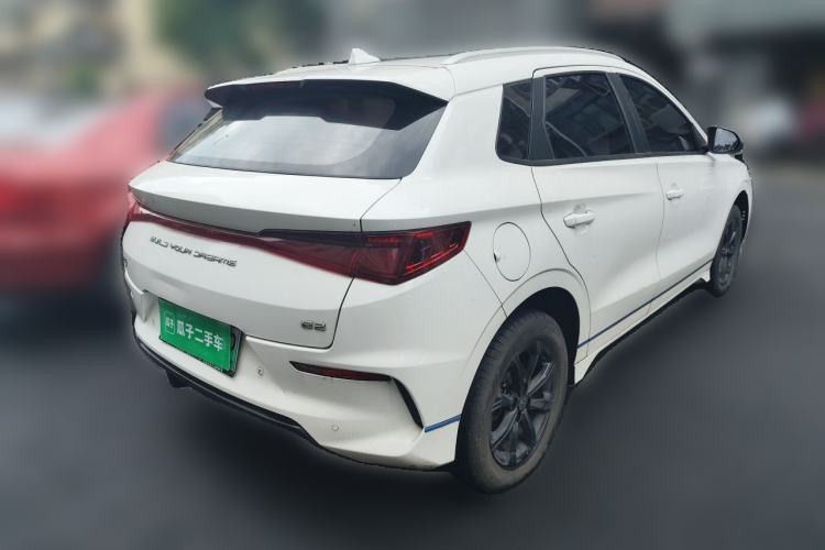 Used BYD e2 2021 Luxury Model Rear Right 45 Deg