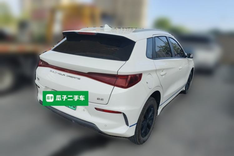 Used BYD e2 2021 Luxury Model Rear Right 45 Deg