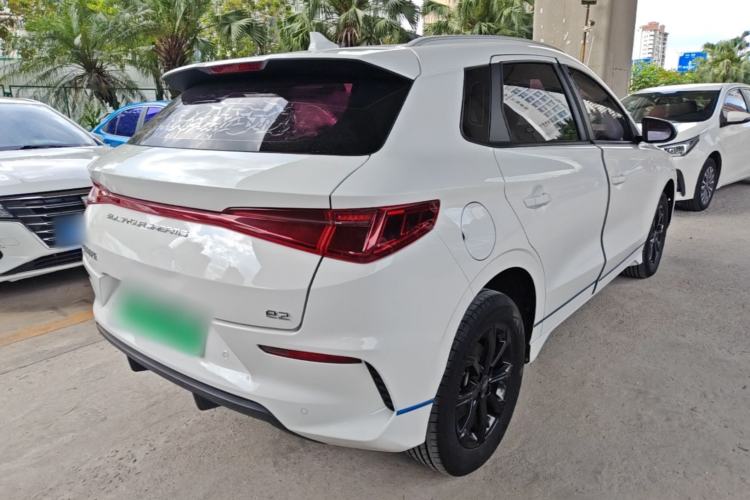 Used BYD e2 2021 Luxury Model Rear Right 45 Deg