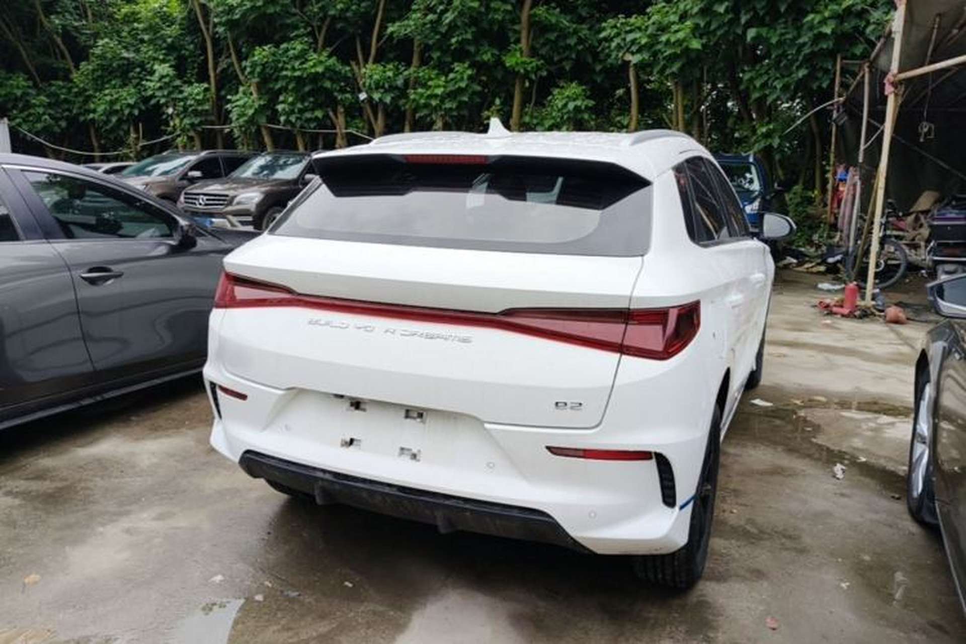 Used BYD e2 2021 Luxury Model Rear Right 45 Deg