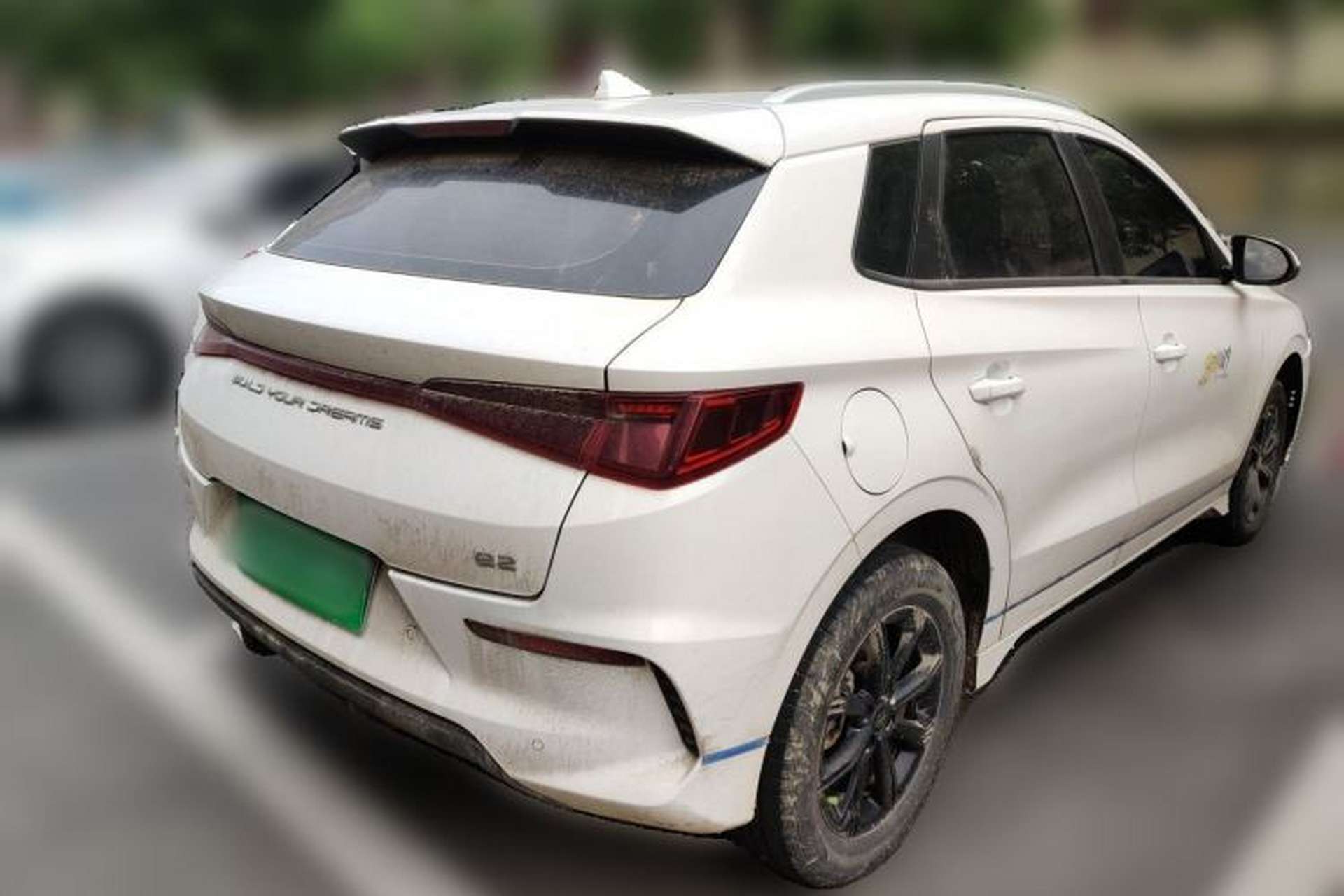 Used BYD e2 2021 Luxury Model Rear Right 45 Deg