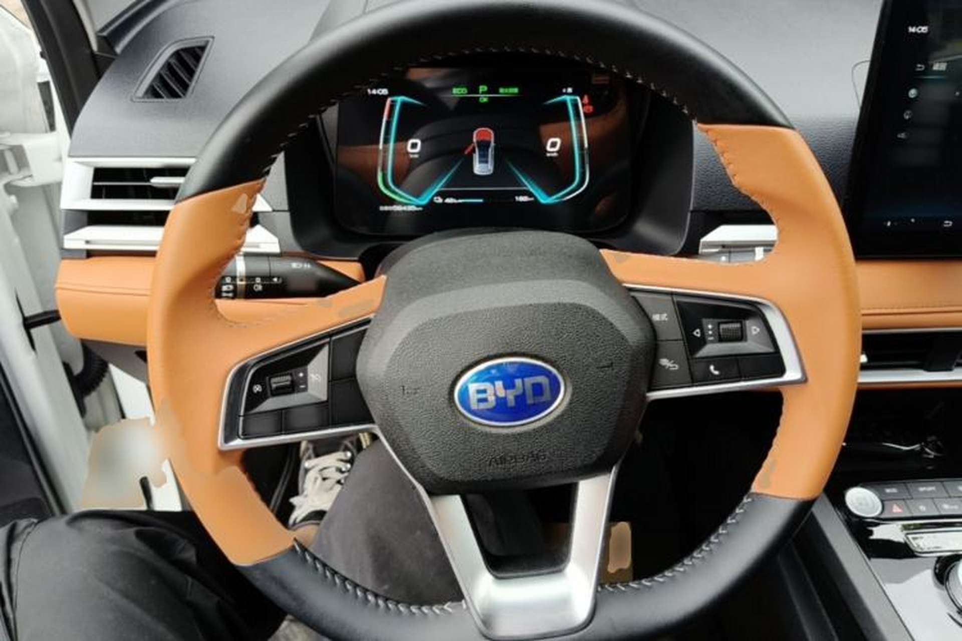Used BYD e2 2021 Luxury Model Steering Wheel