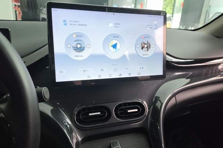 Used BYD e2 2023 Luxury Model Audio And AC Panel