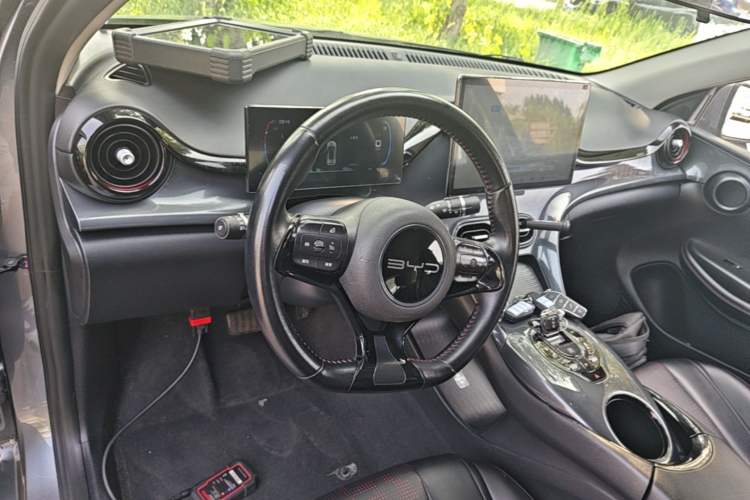 Used BYD e2 2023 Luxury Model Center Console