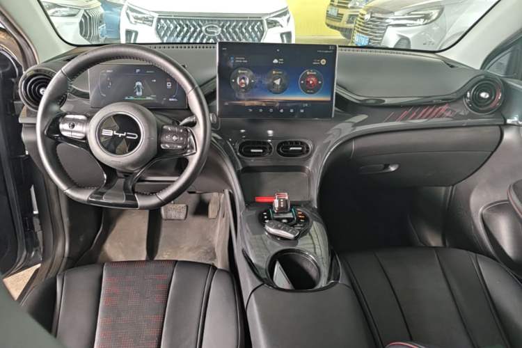 Used BYD e2 2023 Luxury Model Center Console