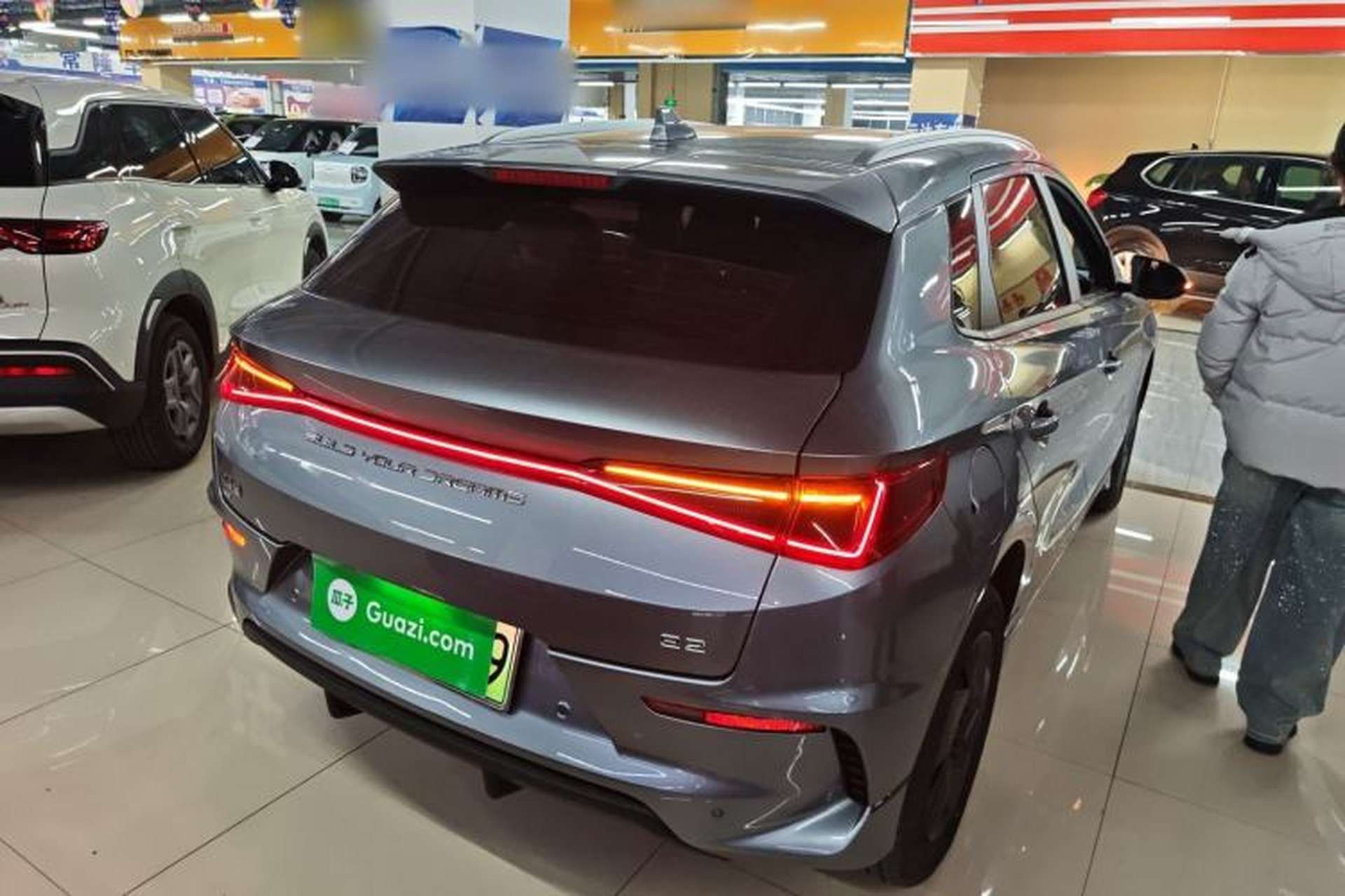 Used BYD e2 2023 Comfort Model Rear Right 45 Deg