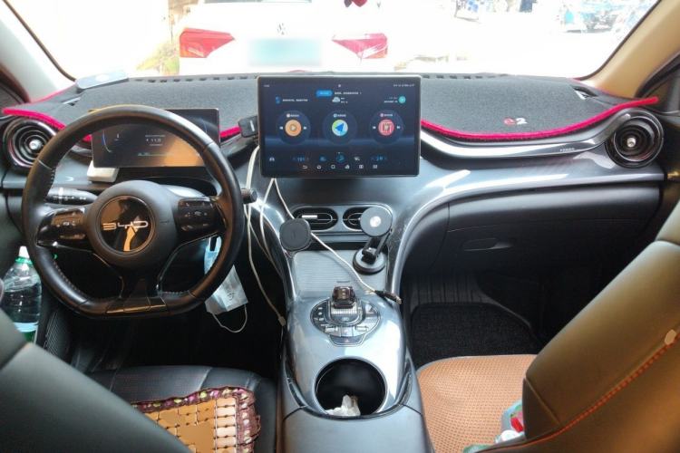 Used BYD e2 2023 Luxury Model Center Console