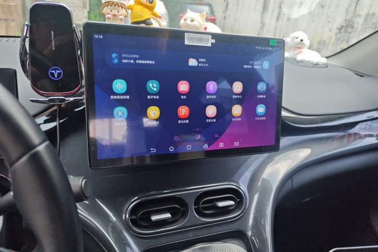 Used BYD e2 2023 Luxury Model Audio And AC Panel