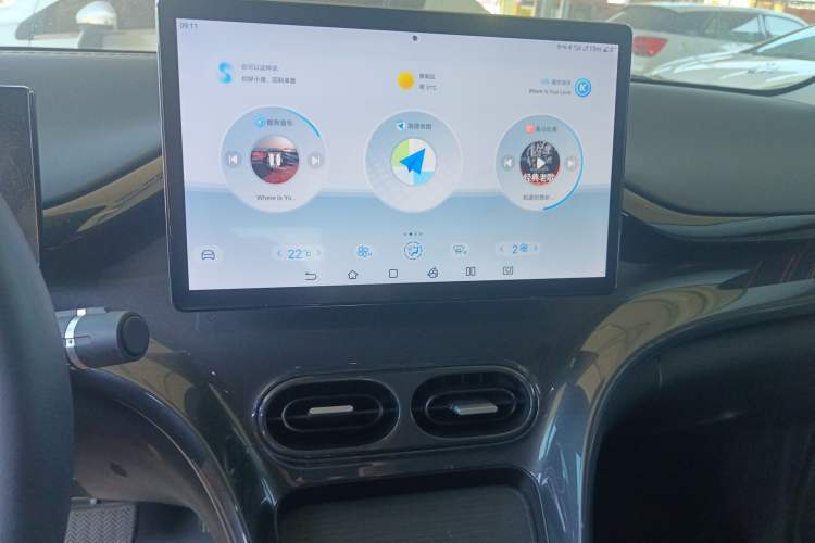 Used BYD e2 2023 Luxury Model Audio And AC Panel