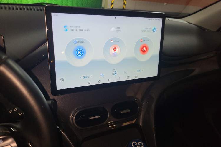 Used BYD e2 2023 Luxury Model Audio And AC Panel