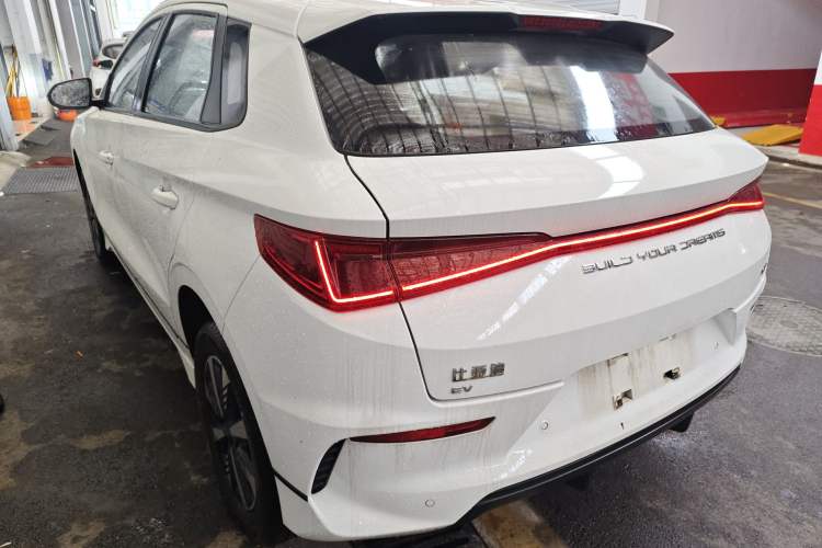 Used BYD e2 2023 Luxury Model Rear Left 45 Deg