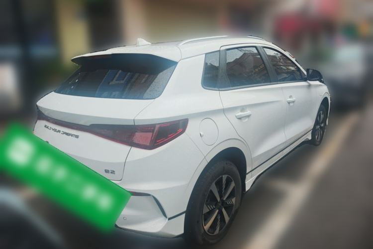 Used BYD e2 2023 Luxury Model Rear Right 45 Deg