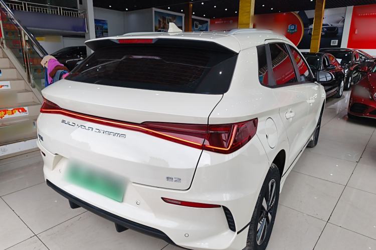 Used BYD e2 2023 Luxury Model Rear Right 45 Deg