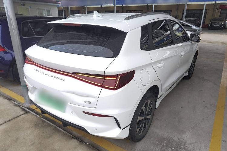 Used BYD e2 2023 Luxury Model Rear Right 45 Deg