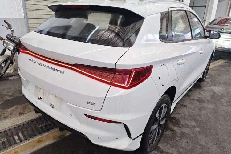 Used BYD e2 2023 Luxury Model Rear Right 45 Deg