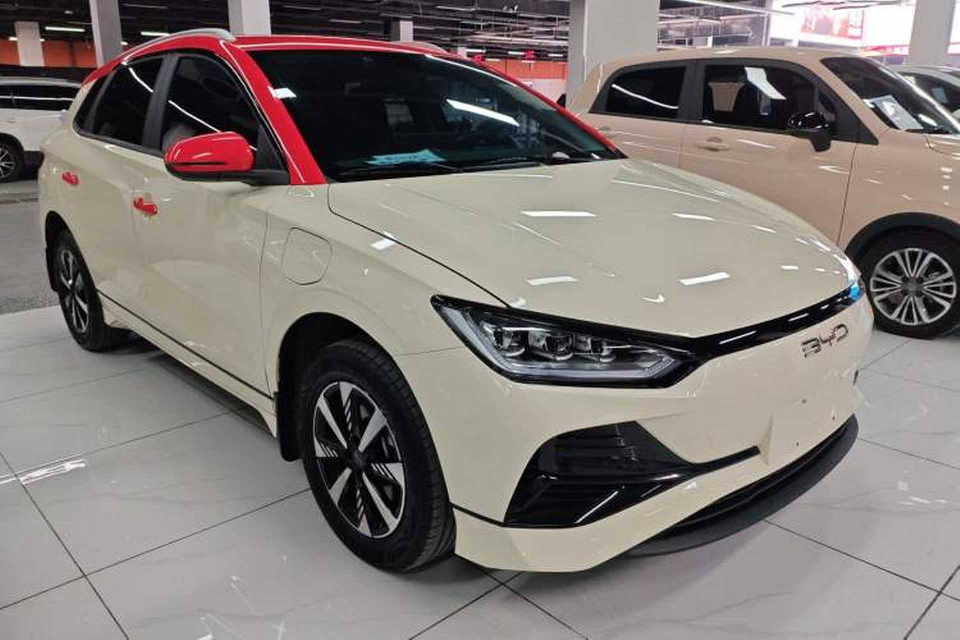 Used BYD e2 2023 Luxury Model Front Right 45 Deg