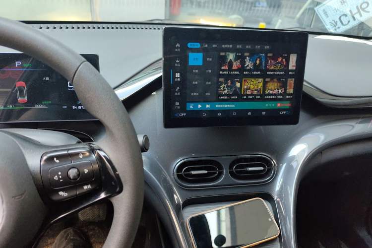 Used BYD e2 2024 Honor Edition Comfort Model Audio And AC Panel